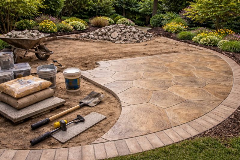 Stamped Concrete Installation Service