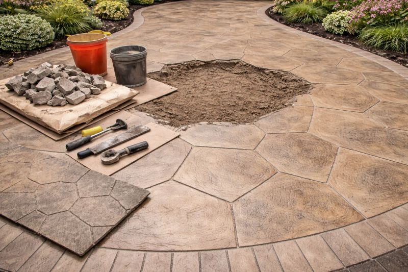 Decorative Concrete Repair in Canton, GA