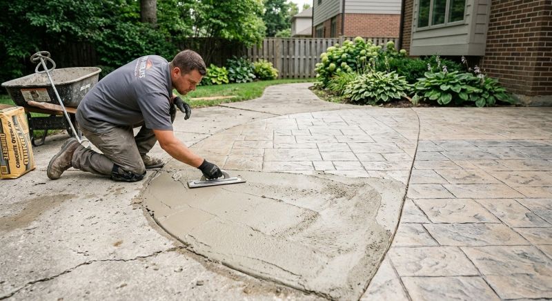 Patio Stamping in Corpus Christi, TX